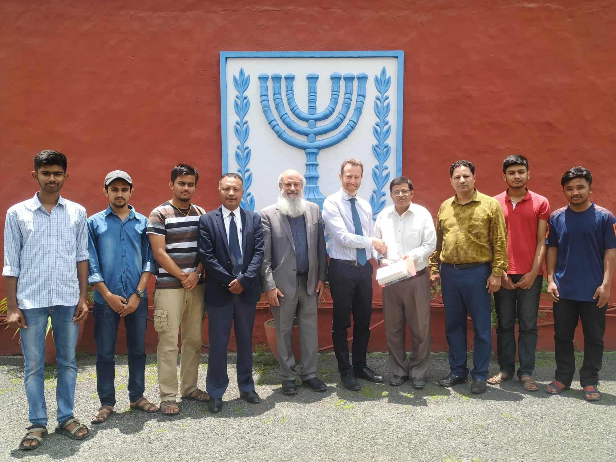 Nepalese Delegates meeting with Ambassador and Deputy Chief of Mission